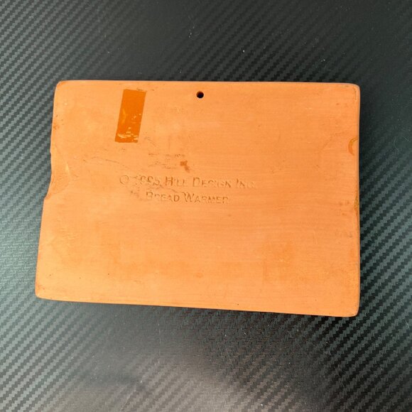 Vintage Hill Design Terra Cotta Clay Bread Warmer Trivet Rolls Croissants 1995 - Picture 3 of 9